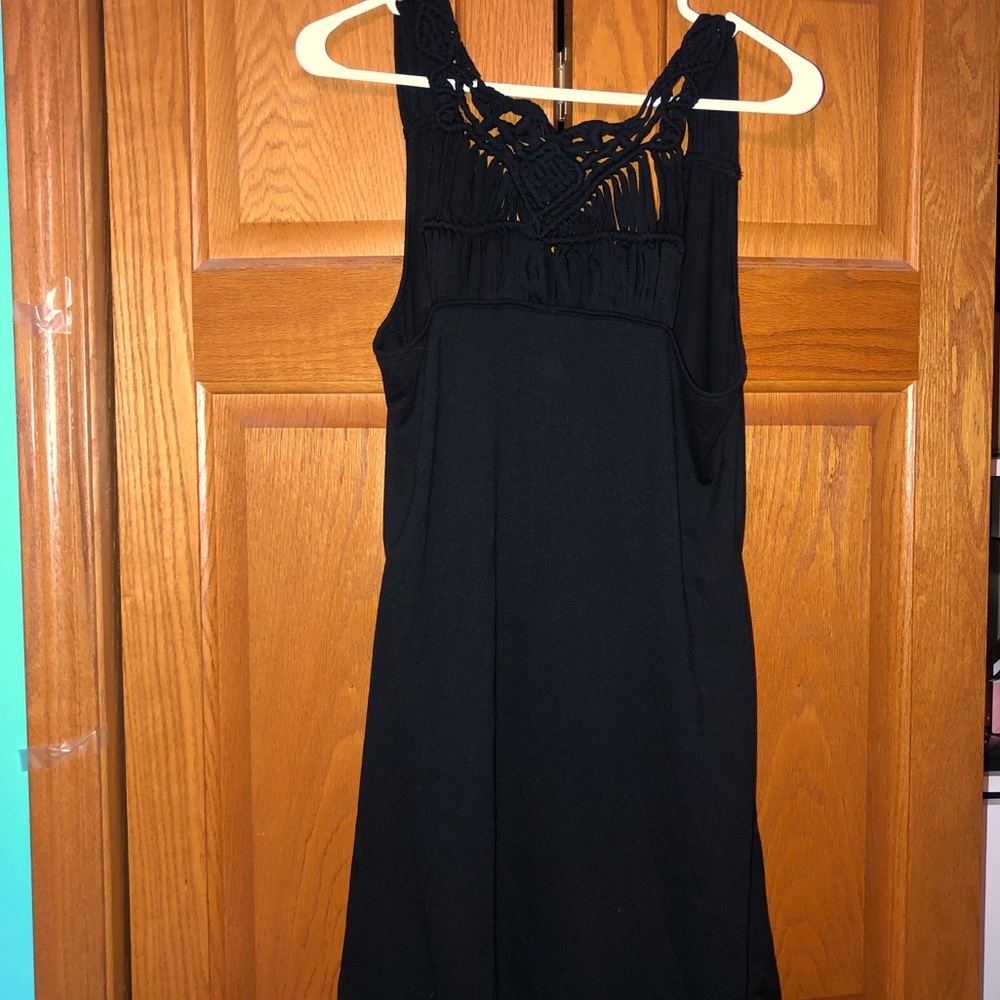 APT 9 black swim cover up